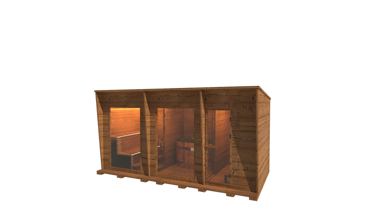 SCORPION OD-12 屋外サウナ 3部屋式